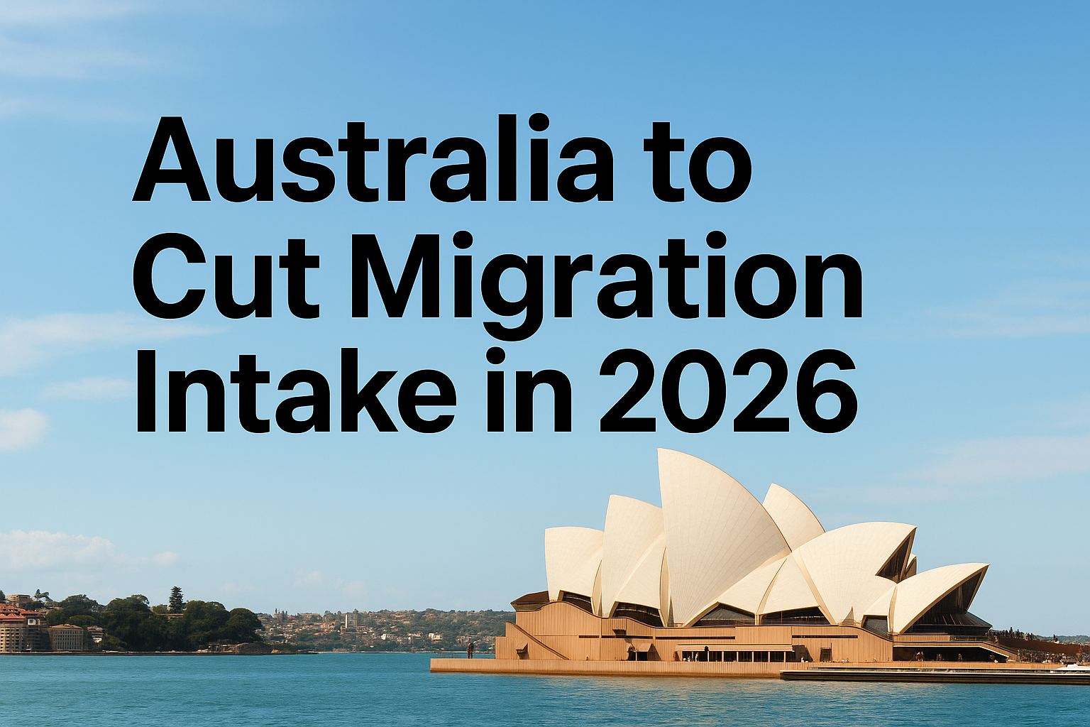 Read more about the article Australia to Cut Migration Intake in 2026: What It Means for Migrants